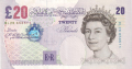 Bank Of England 20 Pound Notes 20 Pounds, from 2004